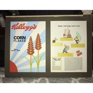 Kellogg’s Vintage Hand Painted Advertisement